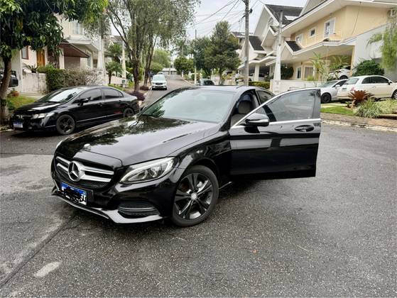 MERCEDES-BENZ C 180 1.6 CGI AVANTGARDE 16V TURBO GASOLINA 4P AUTOMÁTICO MERCEDES-BENZ C 180 1.6 CGI AVANTGARDE 16V TURBO GASOLINA 4P AUTOMÁTICO